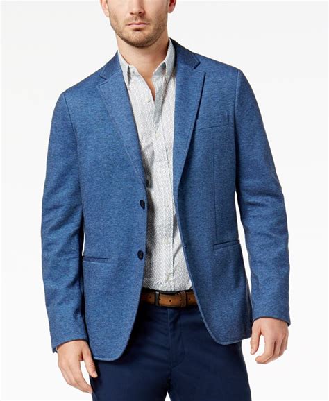 blue michael kors michael knit blazer|Michael Kors Knit Blazers: Shop Knit Blazers .